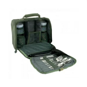 Bolso Set De Cubiertos Fox Dinner Set 2 Man platos cubiertos tabla de cortar