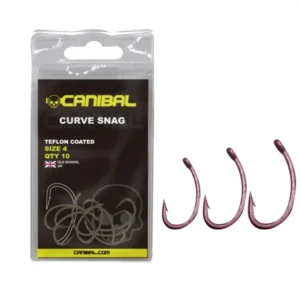 Canibal Curve Shang número 8 10uni para carpfishing
