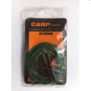 montaje carpfishing para principiantes: rig helicóptero ya atado