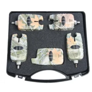 alarma carpo camou 4+1r inalámbrica carpfishing