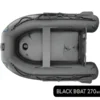 Carpspirit Barca Carpfishing Black Boat 270 Wi