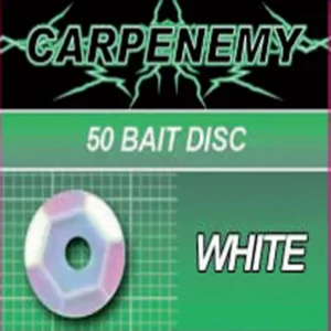 Carp Zone Bait Disc 50uni disco plastico transparente boilie stopper