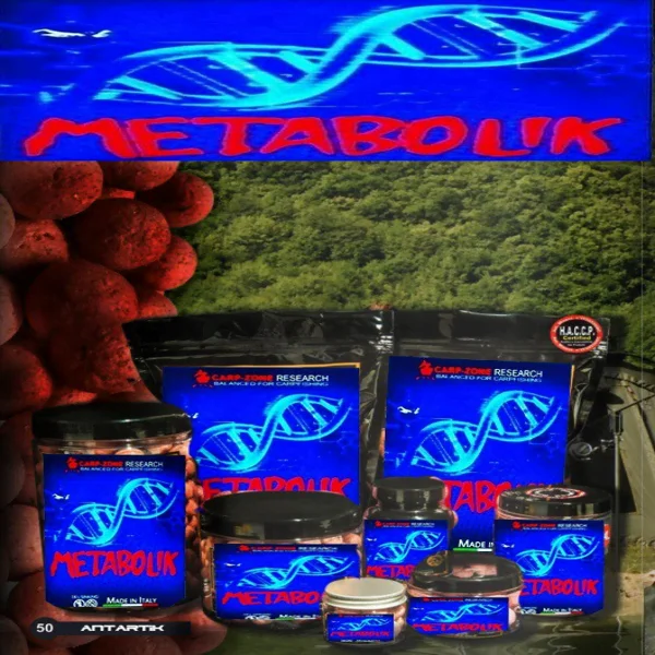Carp Zone Boilie Metabolik 15mm 1kg Carp Zone de pescado