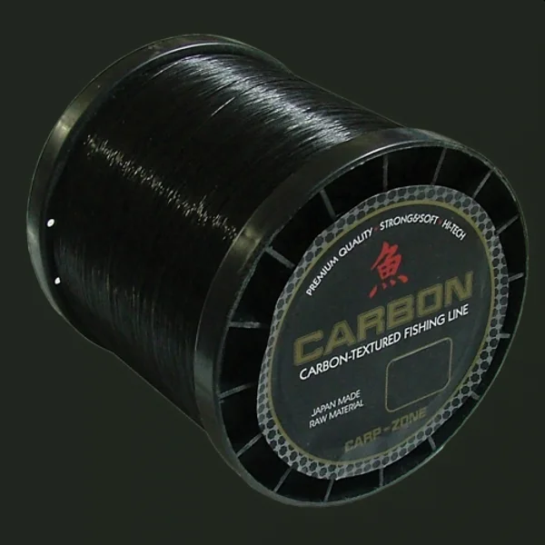 Carp Zone Carbon Nero 0,35mm 16,200kg 4000mt monofilamento fibras de carbono bobina gigante