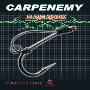 Carp Zone D-Rig Hook número 4 5uni para carpfishing