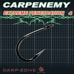 Carp Zone Extreme Penetration 4 nº2 nº4 nº6 anzuelo punta recta obstaculos algas