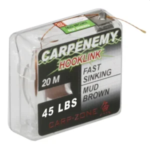 Carp Zone Fast Sinking 35lb 45lb 50lb 55lb Olive Green Mud Brown 20mt trenzado de hundimiento rapido para bajos de linea