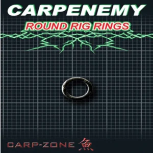 Carp Zone Round Rig Rings 31mm 20uni micro anillas acero montaje en D