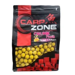 Carp Zone Boilie Crunk Piña-N-Butírico 15mm 1kg para carpfishing