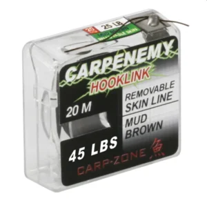 Carp Zone Removable Prisoner Skin Line Moss Green Brown 35lb 45lb 50lb 55lb 15mt 20mt Mud Dark Verde Musgo Green Brown Grey