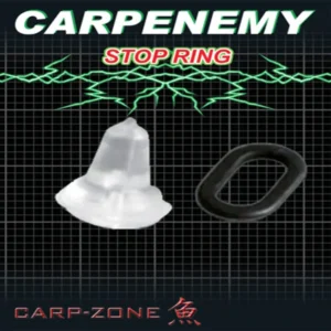 Carp Zone Stop Ring Clear Green 20uni+10uni Oval Ring
