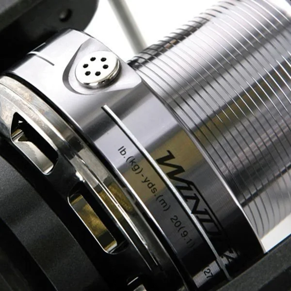 Carrete Daiwa Windcast X con rodamientos CRBB