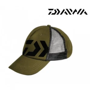 Daiwa Gorra Carpe Khaki con rejilla transpirable