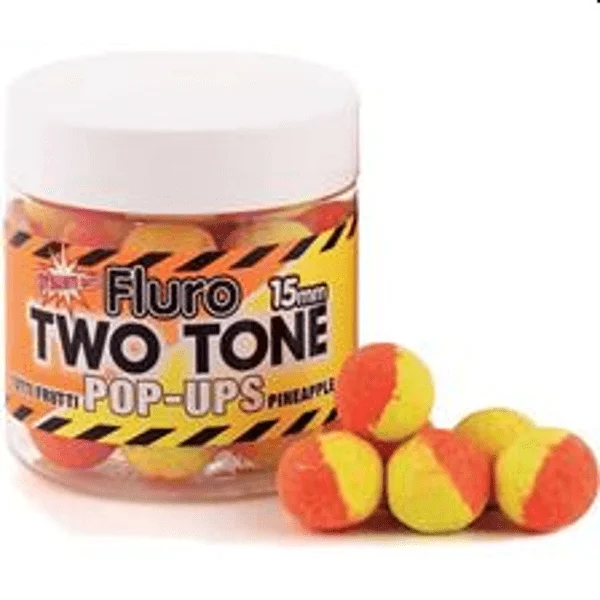 DYNAMITE BAITS POP-UP FLURO TWO TONE TUTTI FUTTI para carpfishing