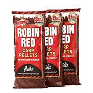 DYNAMITE BAITS ROBIN RED PELLETS 12MM para carpfishing
