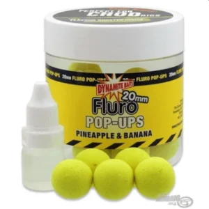 DYNAMITE BAITS FLURO POP-UP PINEAPPLE & BANANA 15MM