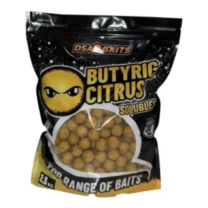 DSA Baits Boilies Soluble Butyric Citrus 2.5kg 20mm