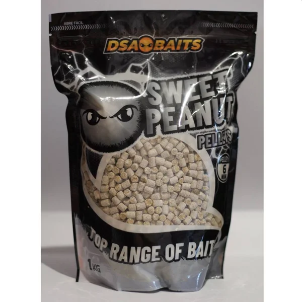 DSA Baits Pellets Sweet Peanut 6mm 1kg