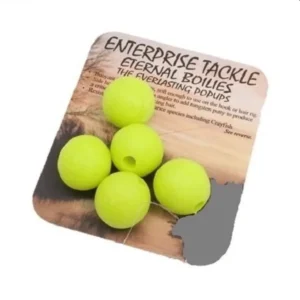 Enterprise Tackle Imitación Pop-up Boilie Amarillo 15mm – boilie artificial amarillo popup 15mm para pesca de carpas en Mérida Extremadura – Chachocarp