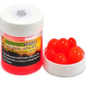 Enterprise Tackle Eternal Boilie Naranja Sabor Tutty Fruity-Melocotón - boilie artificial frutal para carpas en Mérida Extremadura