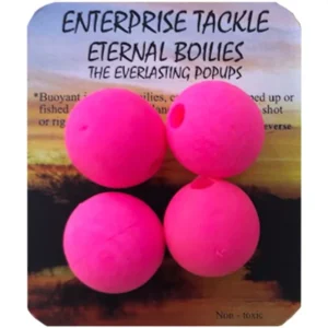 Enterprise Tackle Imitación Pop-up Boilie Rosa 18mm - boilie artificial flotante para carpas en Mérida Extremadura