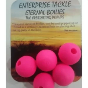 Enterprise Tackle Imitación Pop-up Boilie Rosa 15mm – boilie artificial rosa popup 15mm para pesca de carpas en Mérida Extremadura – Chachocarp