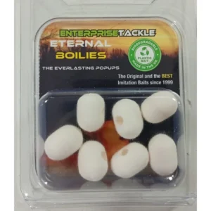 Enterprise Tackle Eternal Boilies Dumbell Blanco - boilies artificiales forma dumbell para carpas en Mérida Extremadura