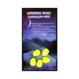 Enterprise Tackle Fluoroglow Maize - maíz artificial fluorescente para carpas en Mérida Extremadura