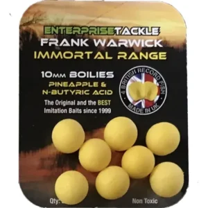 Enterprise Tackle The Inmortal Range Boilie Amarillo Sabor Piña Ácido Butirico 10mm - Chachocarp Mérida Extremadura
