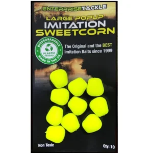 Enterprise Tackle Large Pop-up Sweetcorn Amarillo Fluro – maíz artificial grande fluorescente para carpas en Mérida Extremadura – Chachocarp