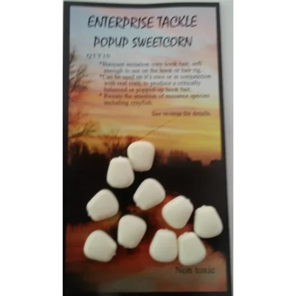 Enterprise Tackle Imitación Maíz Pop-up Blanco