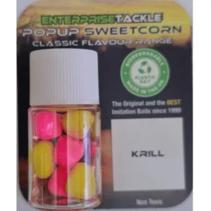 Enterprise Tackle Popup Sweetcorn Krill - maíz artificial con krill para carpas en Mérida Extremadura