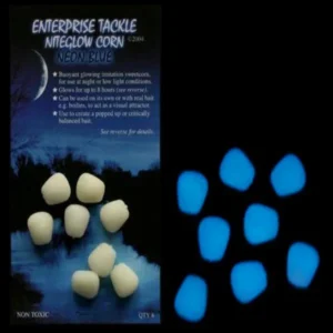 Enterprise Tackle Imitación Maíz Pop-up Niteglow Corn Neon Blue Large