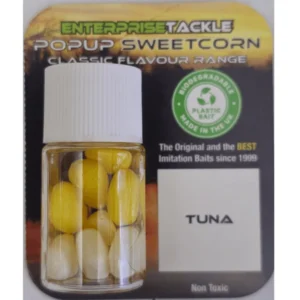 Enterprise Tackle Popup Sweetcorn Tuna - maíz artificial aromatizado atún para carpas en Mérida Extremadura