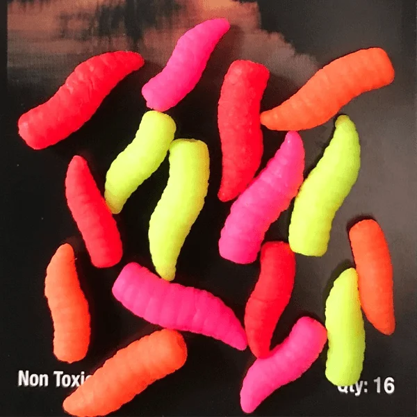 Enterprise Tackle Popup Maggots - larvas artificiales flotantes para carpas en Mérida Extremadura