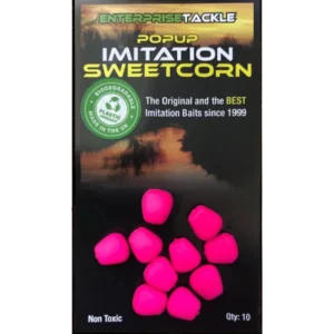 Enterprise Tackle Popup Sweetcorn Rosa – maíz artificial flotante rosa para pesca de carpas en Mérida Extremadura – Chachocarp distribuidor oficial