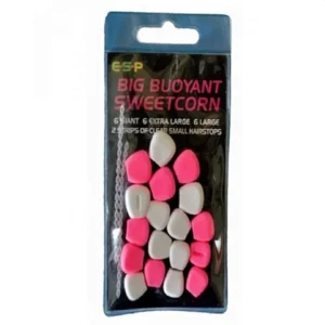 ESP Maíz Artificial Flotante Rosa-Blanco 18uni