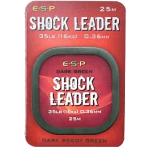 ESP Shock Leader Dark Green 35lb