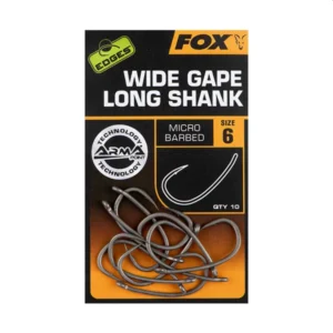 Fox Edges Wide Gape Long Shank 7