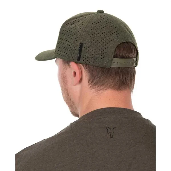FOX BASEBALL CAPS GREEN BLACK 1