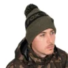 Fox Bobble Hat Green 1