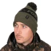 Fox Bobble Hat Green 2