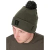 Fox Bobble Hats Green Black 3