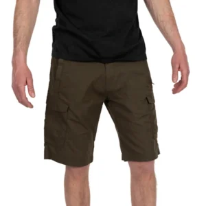 Fox Collection LW Cargo Short Green Black carpfishing