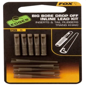 Fox Drop Off Inline Lead Kit insertos gomas de cola plomo en linea