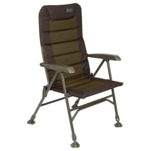 Silla Fox EOS Chair vista lateral carpfishing patas ajustables