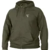 Sudadera Fox Green Silver Hoodie 2 Sudadera Fox Green Silver Hoodie Bolsillo Cierre De Boton