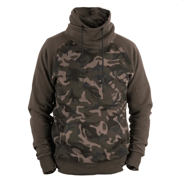 Fox High Neck Pullover Khaki/Camo carpfishing