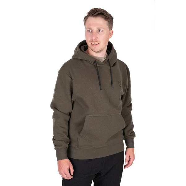 FOX HOODY GREEN BLACK 1