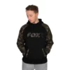 Fox Raglan Sudadera Black/Camo 1 Fox Raglan Sudadera Black/Camo Con Capucha Carpfishing